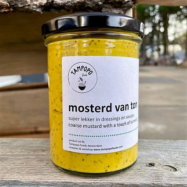 Mustard van Ton, Coarse Mustard Seeds & Turmeric *