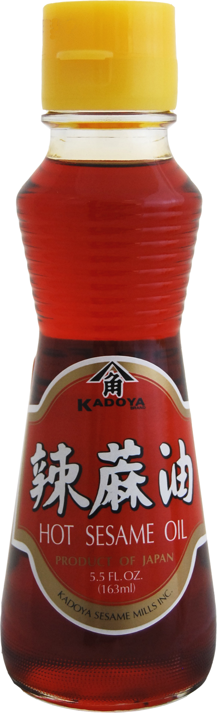 Hot Sesame Oil, Toasted with Chili Extract, Kadoya Premium Quality, JP