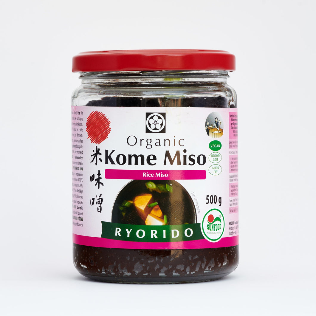 Brown Rice Miso Kome, Unpasteurized, 18 Months Fermented, Made in Europe *, *** NOW 10% OFF ***