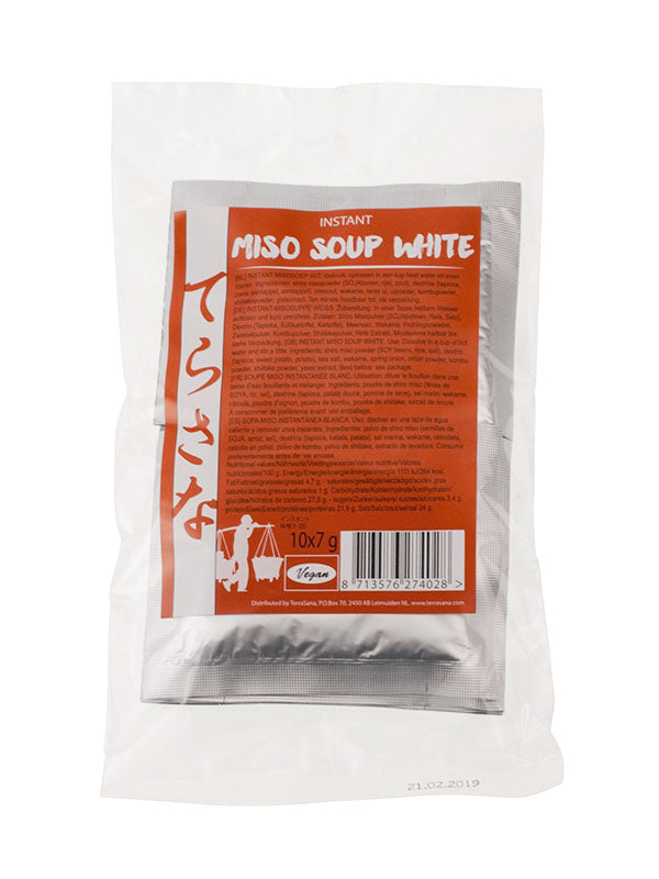 Instant Miso Soup White, Powder, 10 Bags