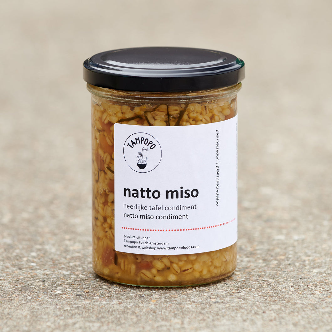 Natto Miso Condiment, Unpasteurized, 3 Months Fermented