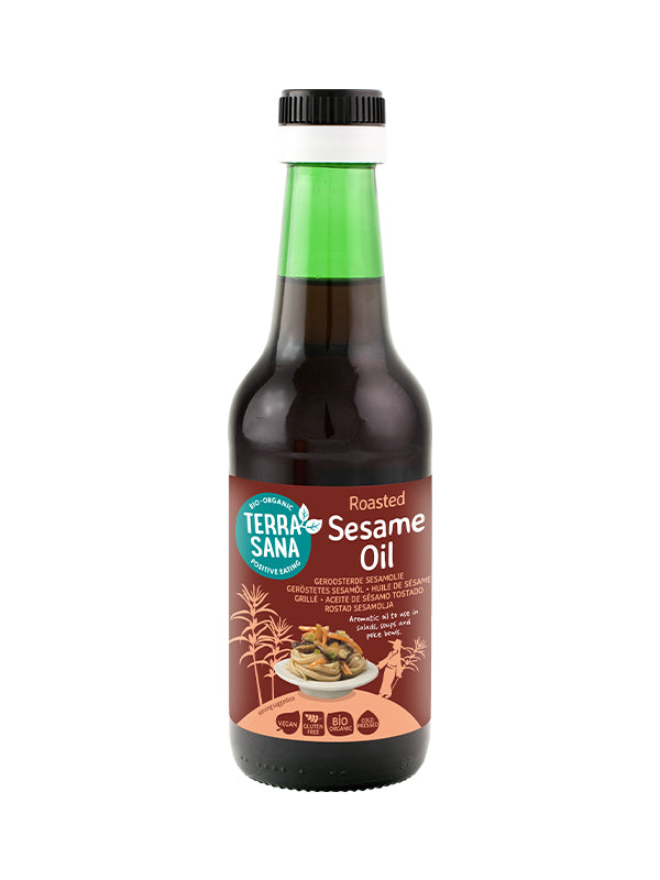 Toasted Sesame Oil, With A Delicious, Aromatic Nutty Flavour *